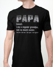 Best Father's Day Gift for Papa - Cool Definition Classic T-Shirt apparel-classic-tshirt-lifestyle-front-61