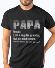 Best Father's Day Gift for Papa - Cool Definition Classic T-Shirt apparel-classic-tshirt-lifestyle-front-96