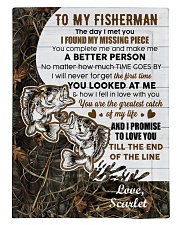 CUSTOMIZE VALENTINE GIFT - TO MY FISHERMAN Comforter tile