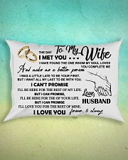 To My Wife Rectangular Pillowcase aos-pillow-rectangle-front-lifestyle-3