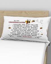 Mom Mom - granddaughter Rectangular Pillowcase aos-pillow-rectangular-front-lifestyle-02