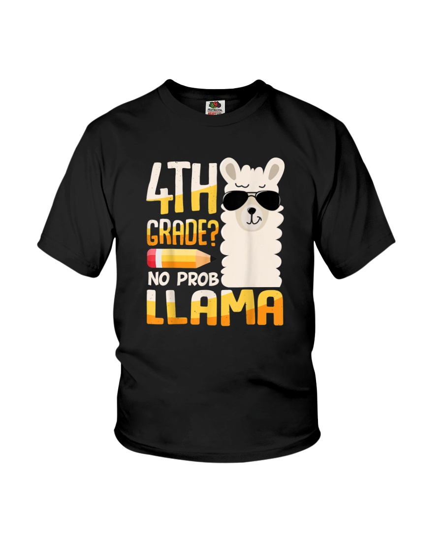 4th Grade No Prob-Llama Youth T-Shirt