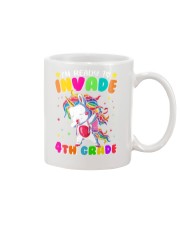 Unicorn Invade 4th Grade Mug thumbnail