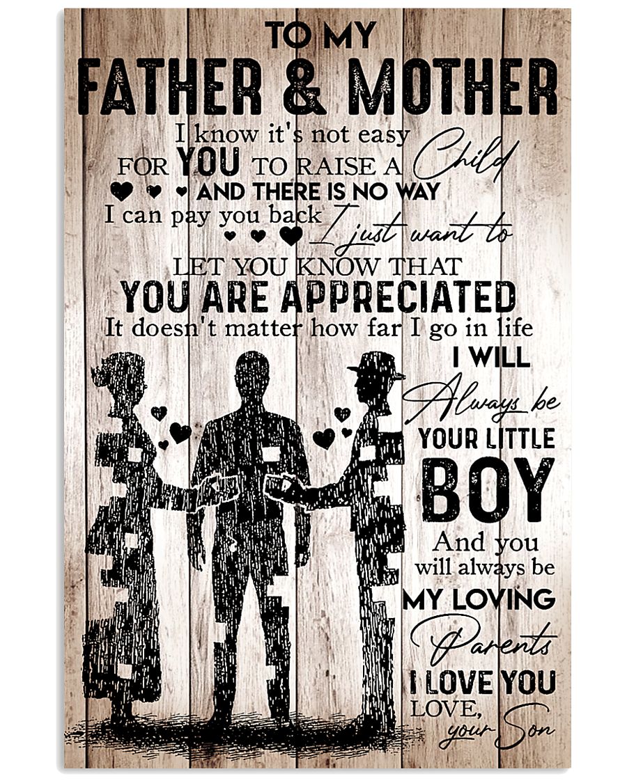 To My Father And Mother 11x17 Poster