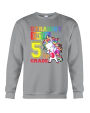 Straight Into 5th Grade Crewneck Sweatshirt thumbnail