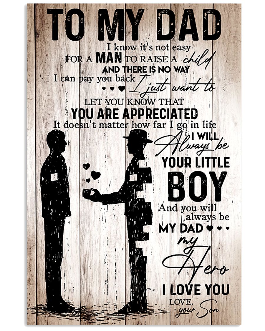 Son To Dad 11x17 Poster