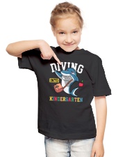 Diving Into Kindergarten Youth T-Shirt lifestyle-youth-tshirt-front-2