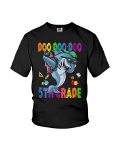 Doo Doo Doo Into 5th Grade Youth T-Shirt front