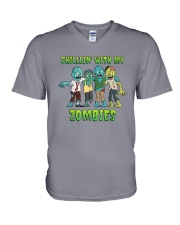 Happy Halloween V-Neck T-Shirt thumbnail