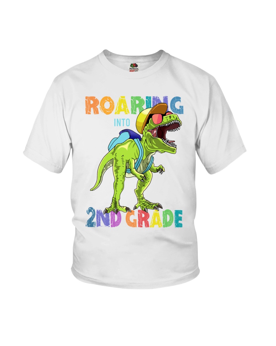 Roaring Into 2nd Grade Youth T-Shirt