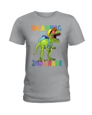 Roaring Into 2nd Grade Ladies T-Shirt thumbnail