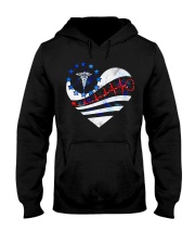 Heart Independence Hooded Sweatshirt front