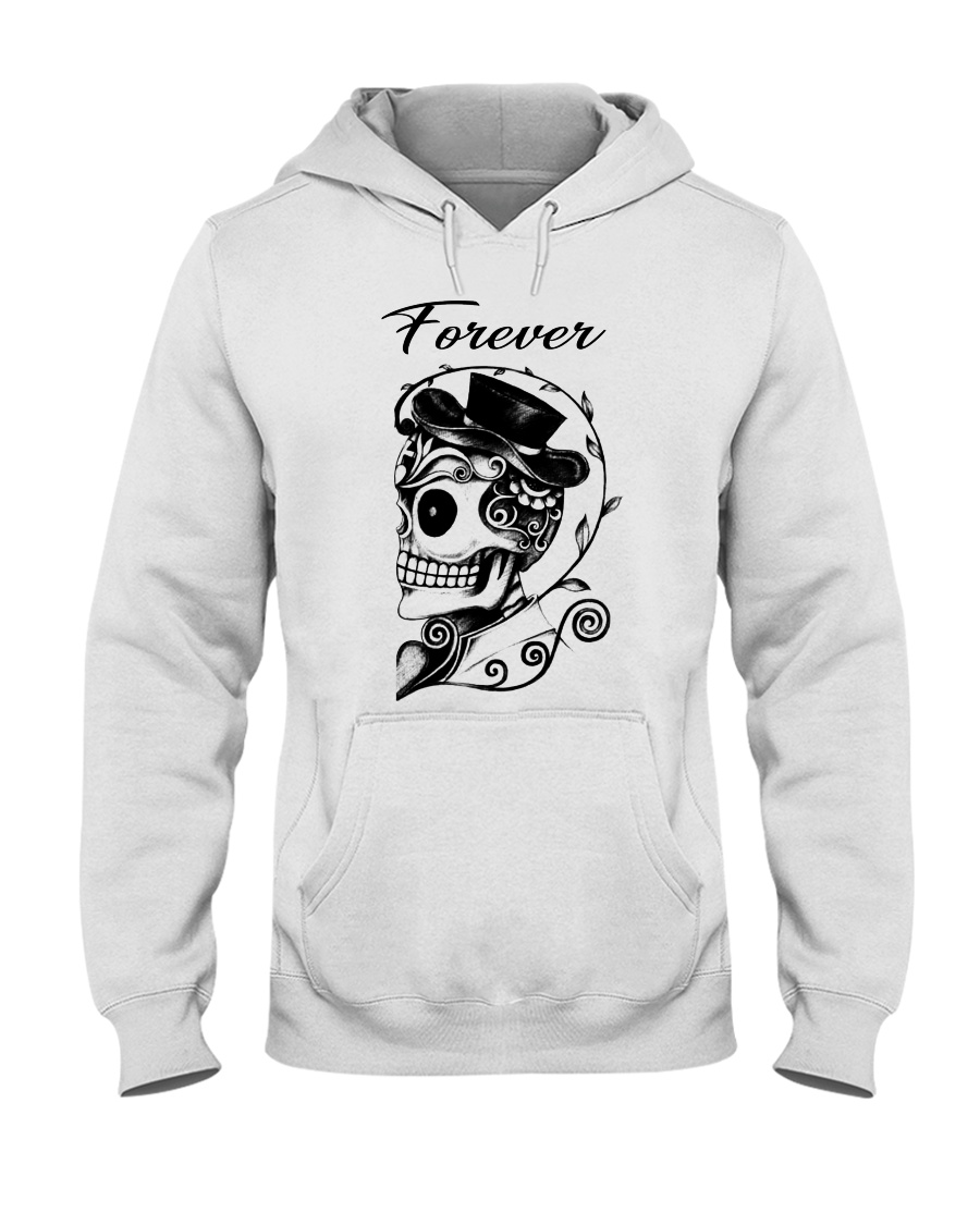 Boomts couple front Hooded Sweatshirt