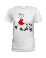 figure skating mug couple girl 7865385 Ladies T-Shirt front