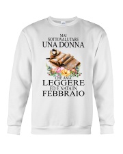 reading woman italian 02 45834276 Crewneck Sweatshirt thumbnail