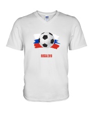 RUSSIA WORLD CUP 2018 V-Neck T-Shirt thumbnail
