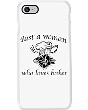 Just a woman who loves baker Phone Case i-phone-7-case