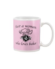 Just a woman who loves baker Mug thumbnail