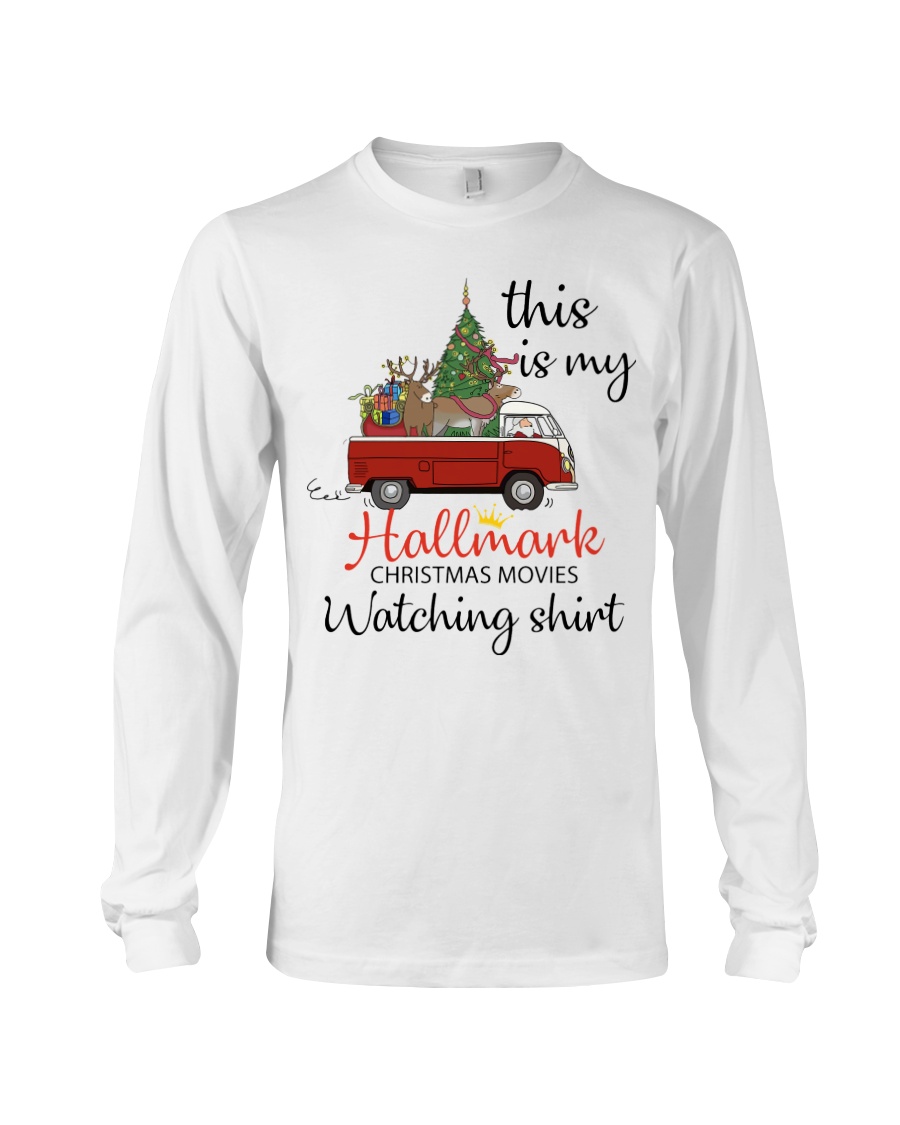 Vw Bus Santa Claus Chirstmas Long Sleeve Tee