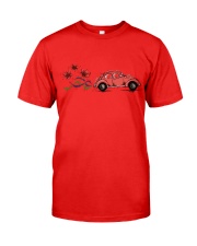 VW BEETLE FLOWER Classic T-Shirt front