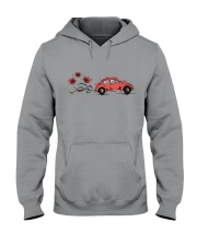 VW BEETLE FLOWER Hooded Sweatshirt thumbnail
