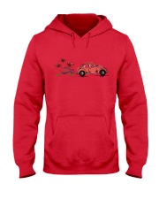 VW BEETLE FLOWER Hooded Sweatshirt front