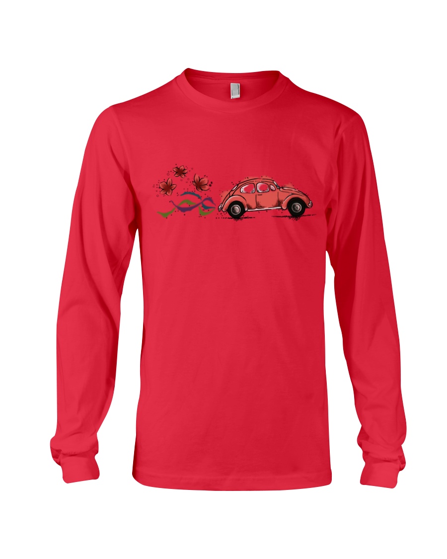 VW BEETLE FLOWER Long Sleeve Tee