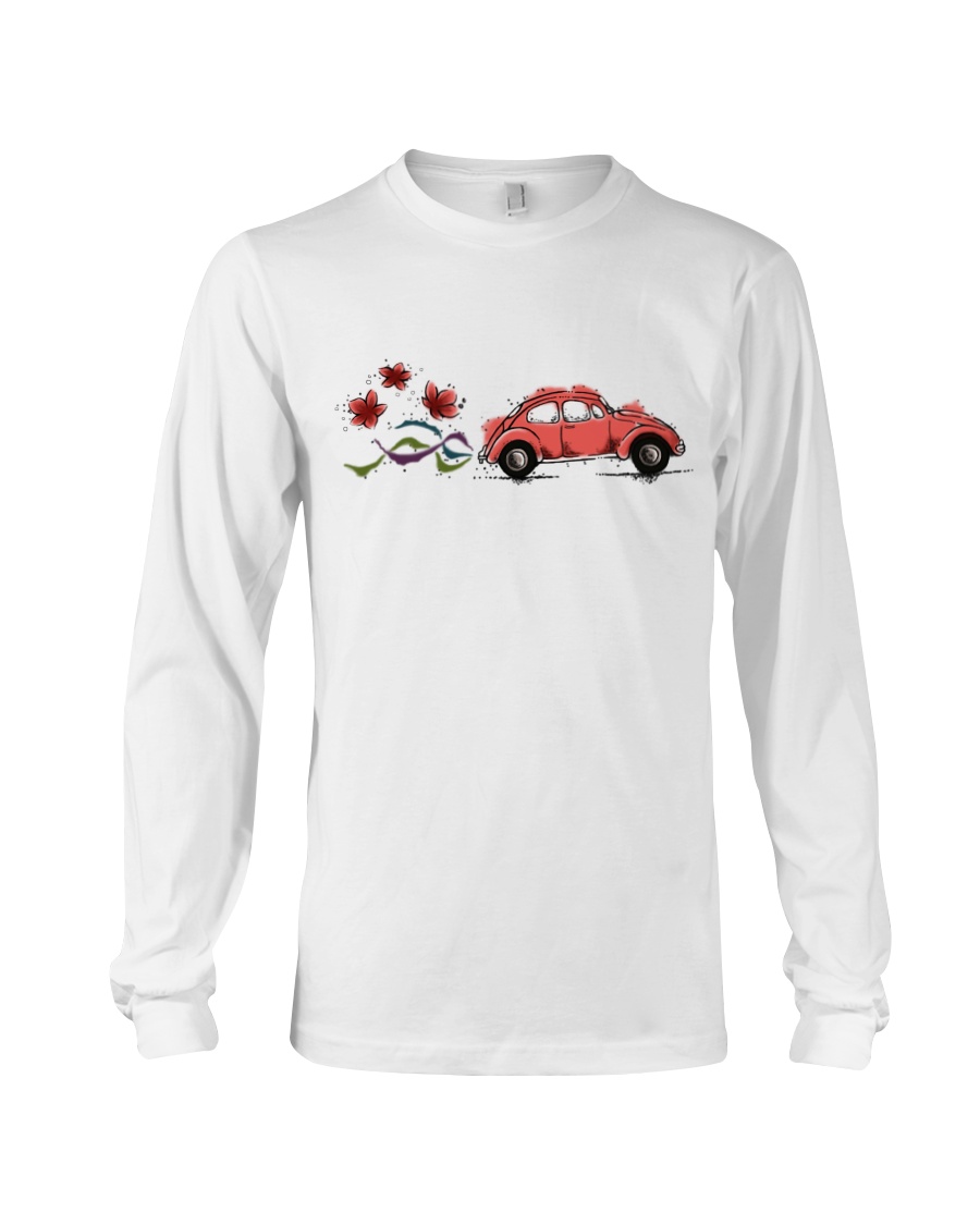 VW BEETLE FLOWER Long Sleeve Tee