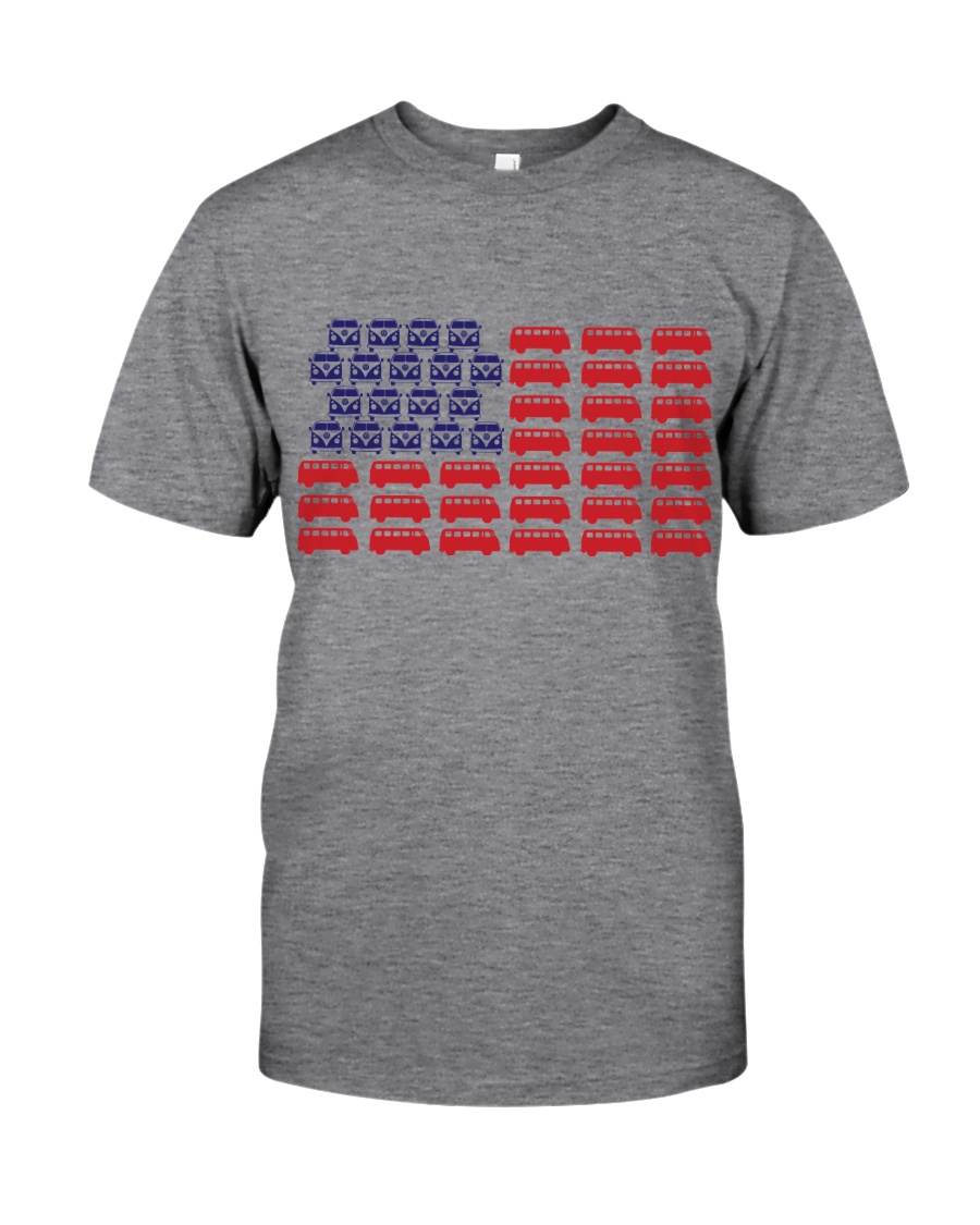 VW BUS Flag Classic T-Shirt