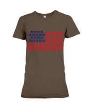 VW BUS Flag Premium Fit Ladies Tee thumbnail