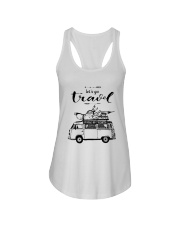 Let's Go Travel Ladies Flowy Tank thumbnail