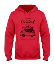 Let's Go Travel Hooded Sweatshirt front