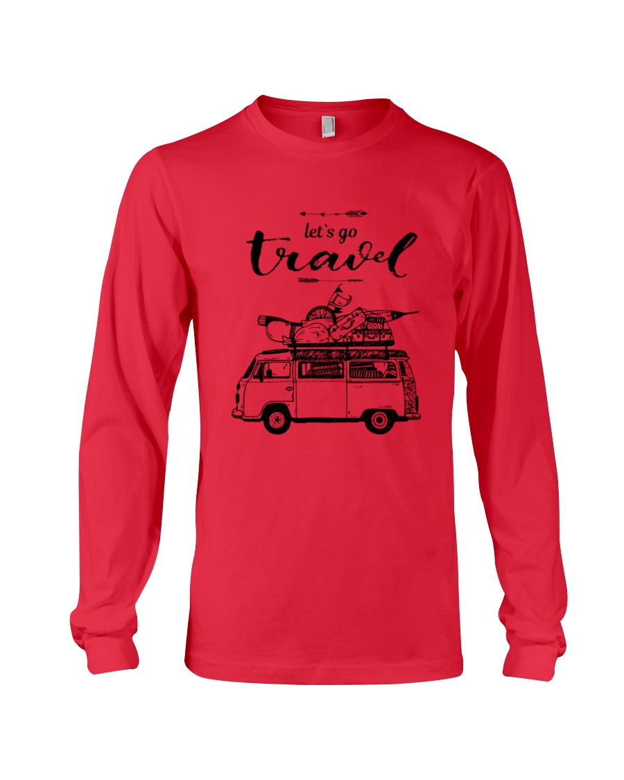 Let's Go Travel Long Sleeve Tee