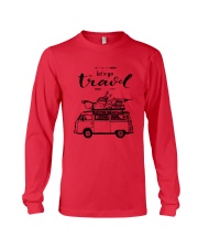 Let's Go Travel Long Sleeve Tee front