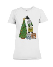 VW BUS Tree Premium Fit Ladies Tee thumbnail