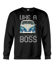 Like A Boss Crewneck Sweatshirt thumbnail