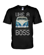 Like A Boss V-Neck T-Shirt thumbnail