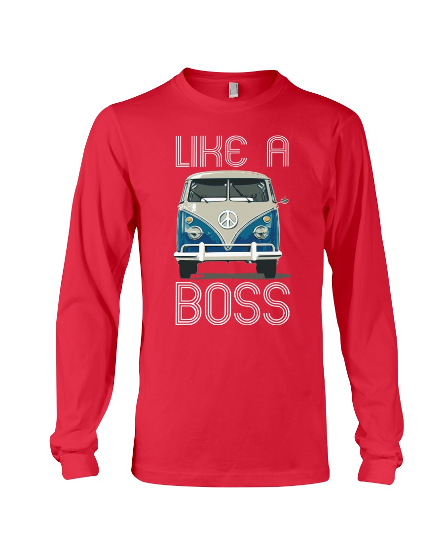 Like A Boss Long Sleeve Tee