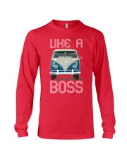 Like A Boss Long Sleeve Tee front