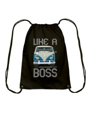 Like A Boss Drawstring Bag thumbnail