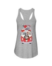 VW BUS Santa Claus Ladies Flowy Tank thumbnail