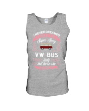 Super Sexy VW Bus Lady Unisex Tank thumbnail