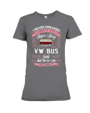 Super Sexy VW Bus Lady Premium Fit Ladies Tee thumbnail