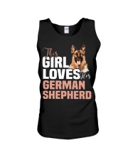 This girl loves german shepherd German shepherd Unisex Tank thumbnail