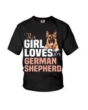 This girl loves german shepherd German shepherd Youth T-Shirt thumbnail