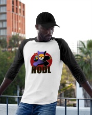 shiba hold Baseball Tee apparel-baseball-tee-lifestyle-13