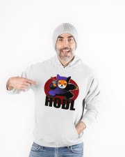 SHIBA HODL Hooded Sweatshirt apparel-hooded-sweatshirt-lifestyle-front-81