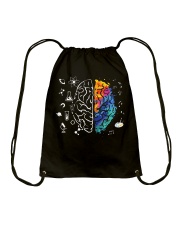Colorful Brain Science Drawstring Bag tile