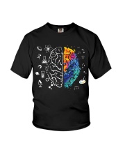 Colorful Brain Science Youth T-Shirt tile