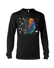 Colorful Brain Science Long Sleeve Tee tile